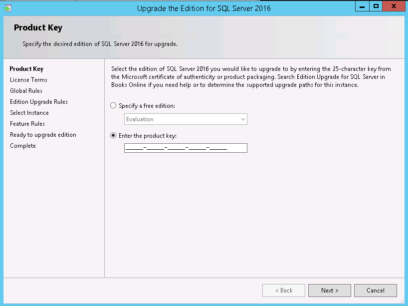 product key for sql server 2012 enterprise edition