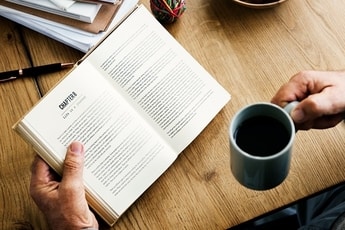Read Only - Book and Coffee