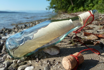 message in a bottle