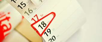 thin calendar